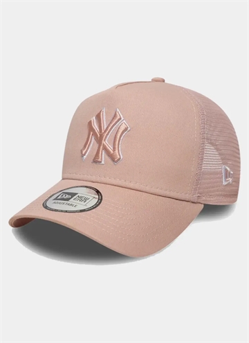 New Era NY Yankees Outline Trucker Cap